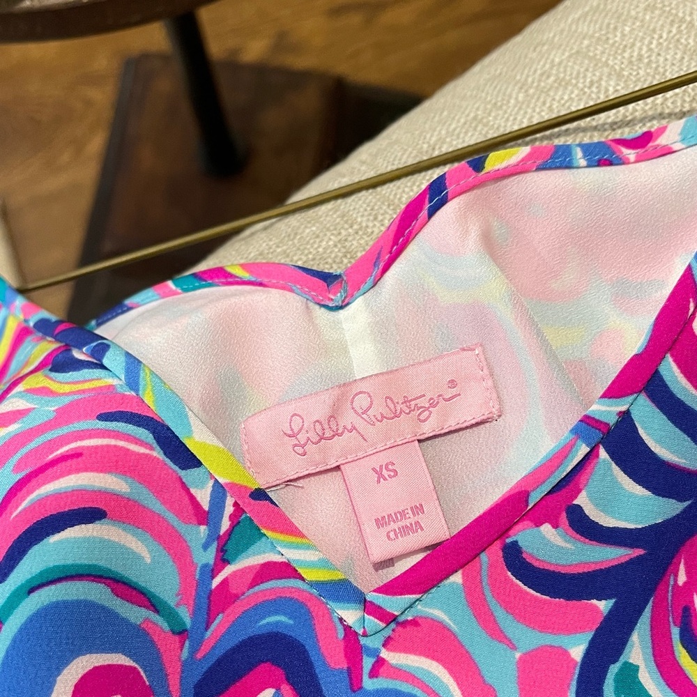 Lilly Pulitzer Vibrant Swirl Mini Dress - Picture 3 of 3